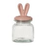 Voorraadpot met oortjes - roze - 650 ml