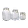 Weckpot ribbel met gouden deksel - 500 ml