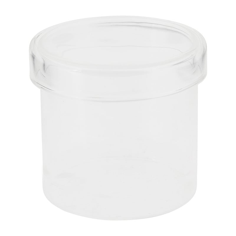 Kruidenpotje met glazen deksel - 17 cl
