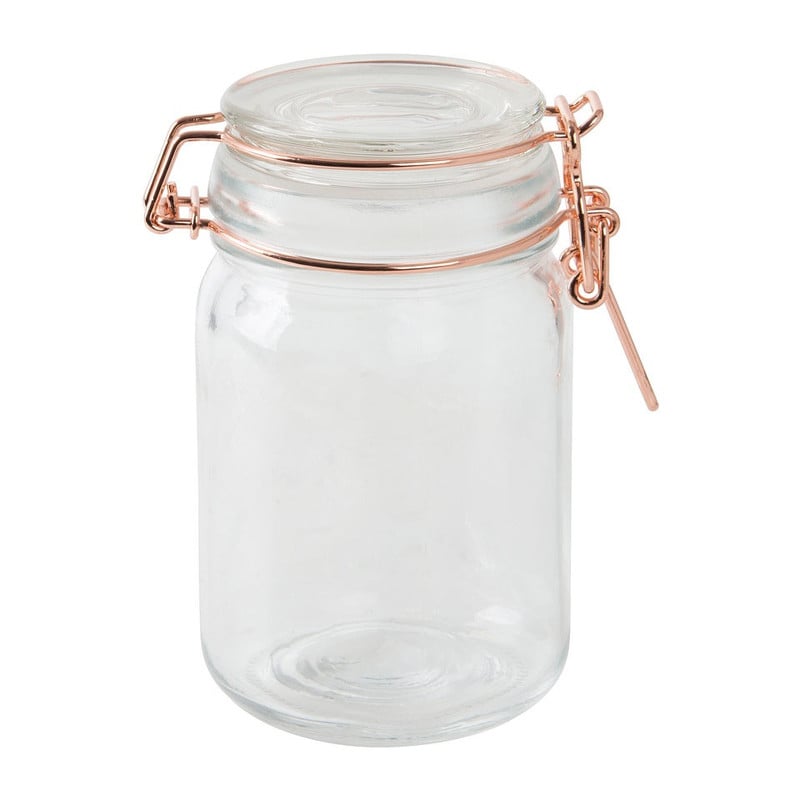 Voorraadpotje - koperkleurig - 230 ml