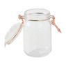 Voorraadpotje - koperkleurig - 230 ml