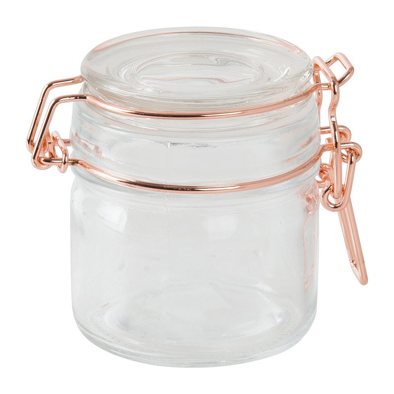 Voorraadpotje - koperkleurig - 100 ml