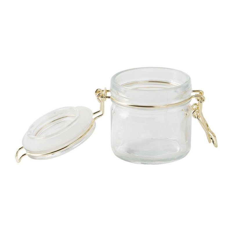 Voorraadpotje - goudkleurig - 100 ml