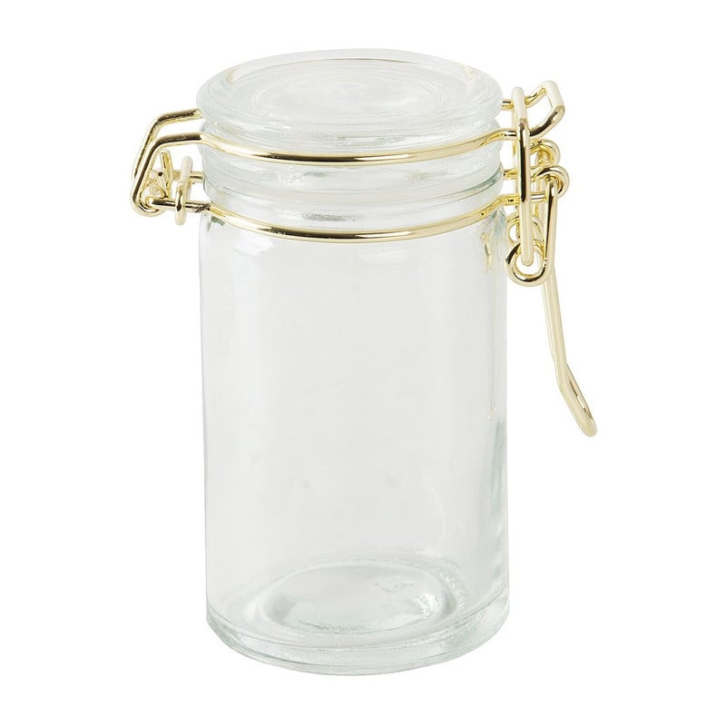 Voorraadpotje - goudkleurig - 70 ml