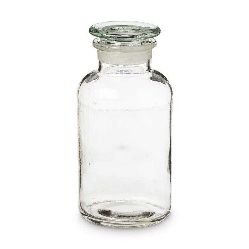 Apothekersfles - helder - 1 liter