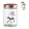 Voorraadpot zebra/panter - diverse varianten - 1.2 liter