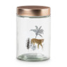 Voorraadpot zebra/panter - diverse varianten - 1.2 liter