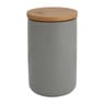 Voorraadpot bamboe - grijs - 900 ml 