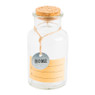 Voorraadpot met kurken dop en metalen hanger - 275 ml