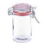 Mini voorraadpot met klemdeksel - cilinder - 70 ml