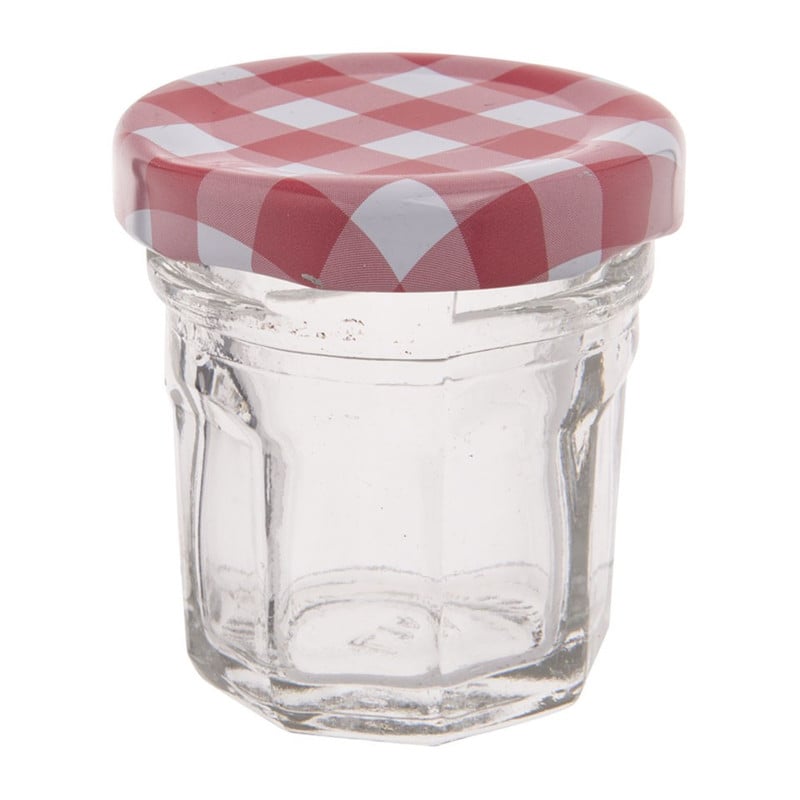 Mini jampotjes - 25 ml - set van 6
