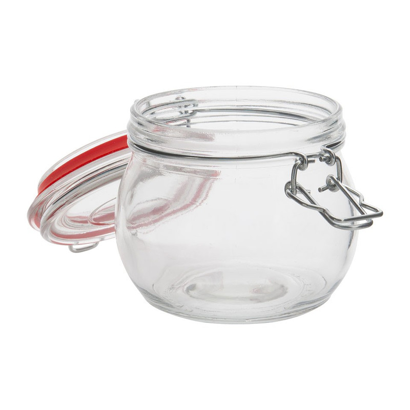 Voorraadpot klemdeksel - rond - 400 ml