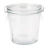 Weckpot met clips - glas/metaal - 275 ml