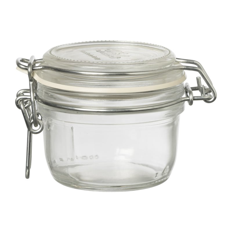 Voorraadpot Fido met klemdeksel - 125 ml 