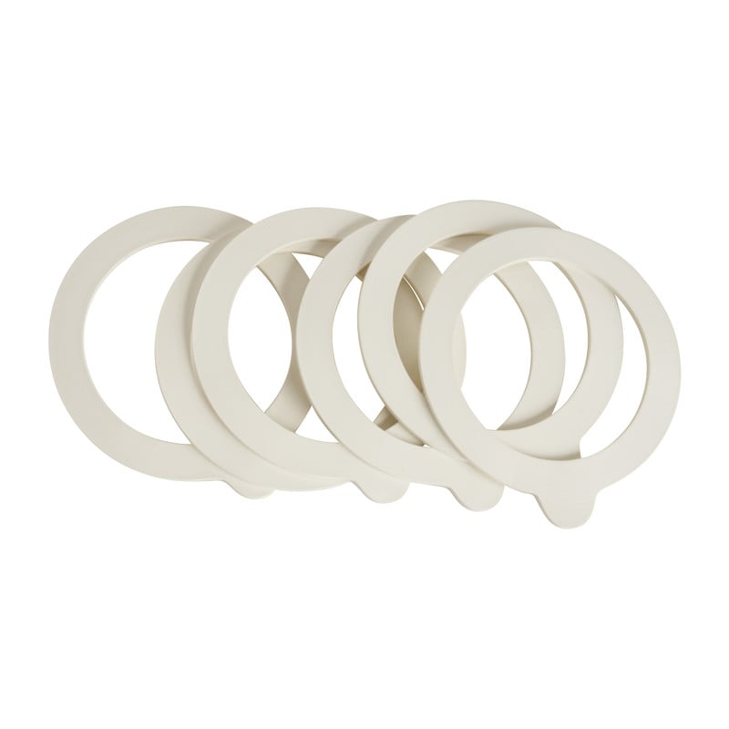 Ringen voor weckpot - set van 6 - ø9 cm