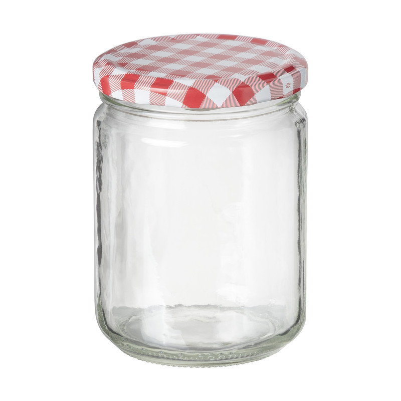 Weckpot met metalen deksel - 500 ml