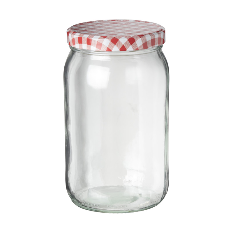 Weckpot met metalen deksel - 2 L