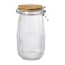 Weckpot met bamboe deksel - 1.5 liter