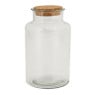 Voorraadpot met kurken deksel - 2.1 liter
