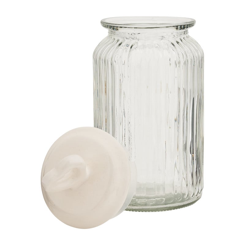 Voorraadpot met hartje - 1.2 liter