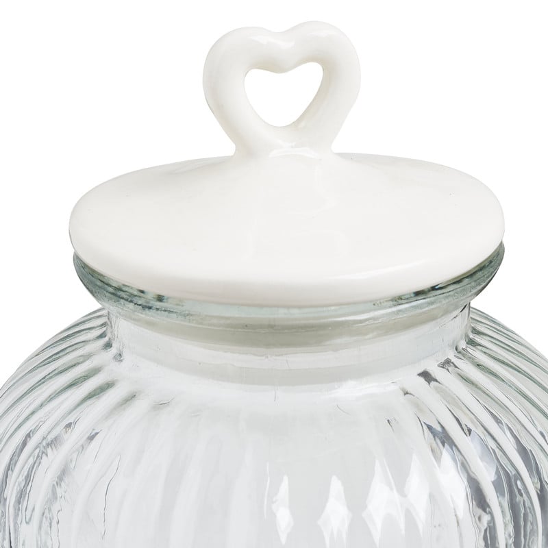 Snoeppot met hartje - 2.7 liter