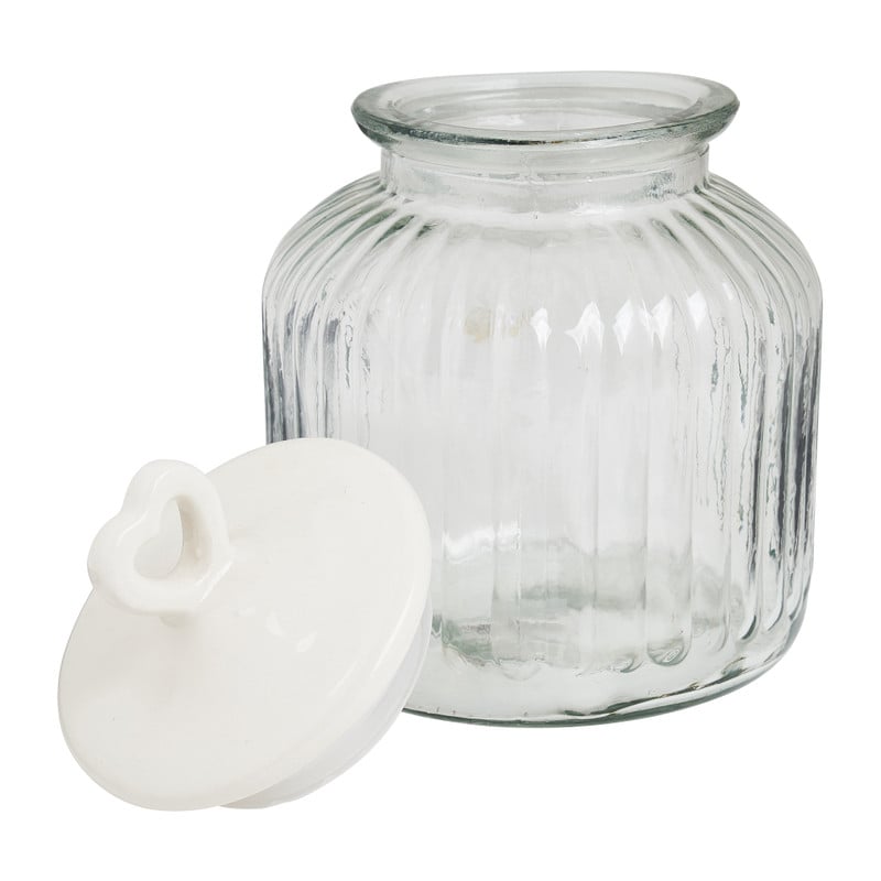 Snoeppot met hartje - 2.7 liter