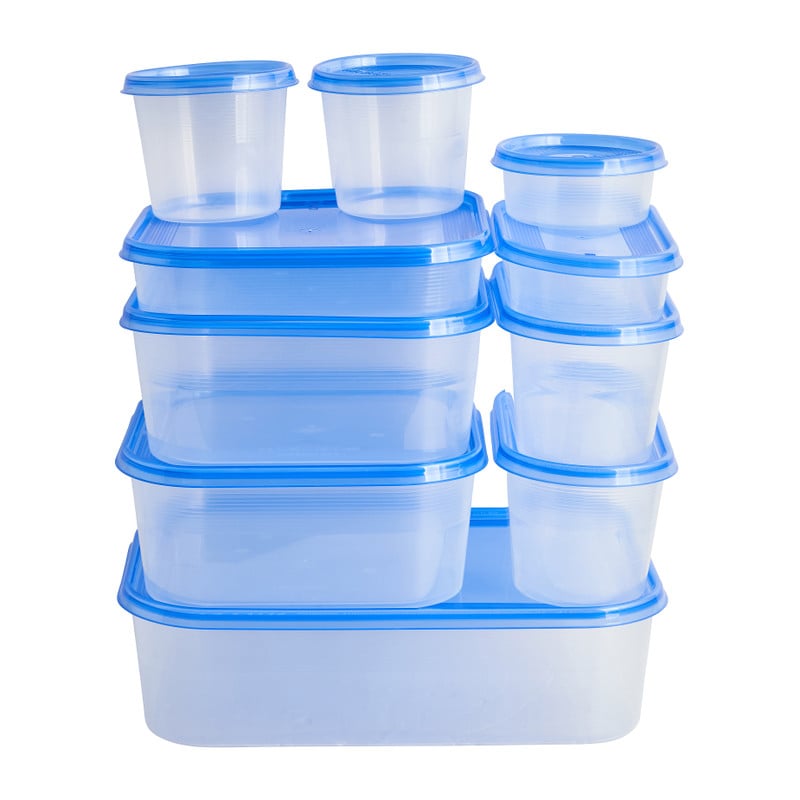 Diepvriesdozen - set van 10 - 29,5x19,5x12,8 cm