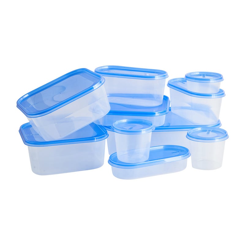 Diepvriesdozen - set van 10 - 29,5x19,5x12,8 cm