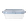 Push up bewaardoos - 2 liter - blauw 