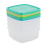 Vershoudbakjes van plastic - 250 ml - set van 4