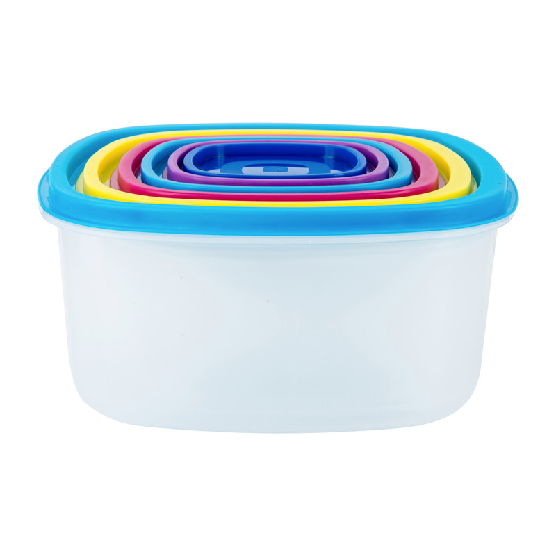 Opbergdoosjes voor levensmiddelen - set van 6