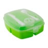 Lunchbox - 3-vaks - lime