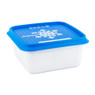 Diepvriesdoosjes M - wit/blauw - set van 3 