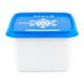 Diepvriesdoosjes L - blauw/wit - set van 3