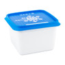 Diepvriesdoosjes L - blauw/wit - set van 3