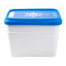 Diepvriesdoosjes XL - wit/blauw - set van 3