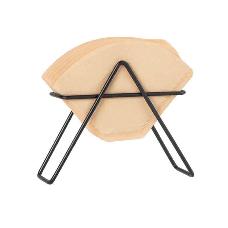 Koffiefilter rekje - zwart - 11x13x4.7 cm