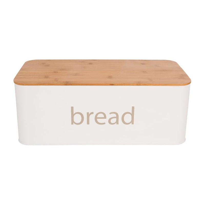 Broodblik met bamboe deksel - 21x42x16 cm