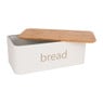 Broodblik met bamboe deksel - 21x42x16 cm