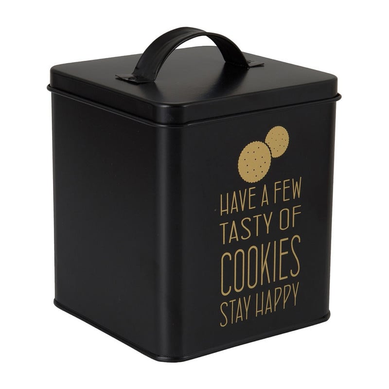 Voorraadblik cookies - 14x14x16 cm