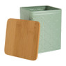Voorraadblik Relief - groen - 11.5x11.5x14.5 cm
