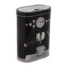 Blik koffiemachine - 8x14x19 cm