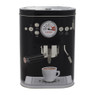 Blik koffiemachine - 8x14x19 cm
