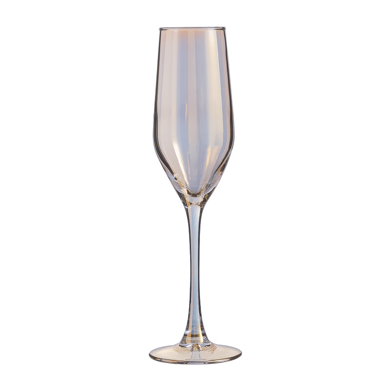 Champagneglazen goud - 16 cl - set van 4
