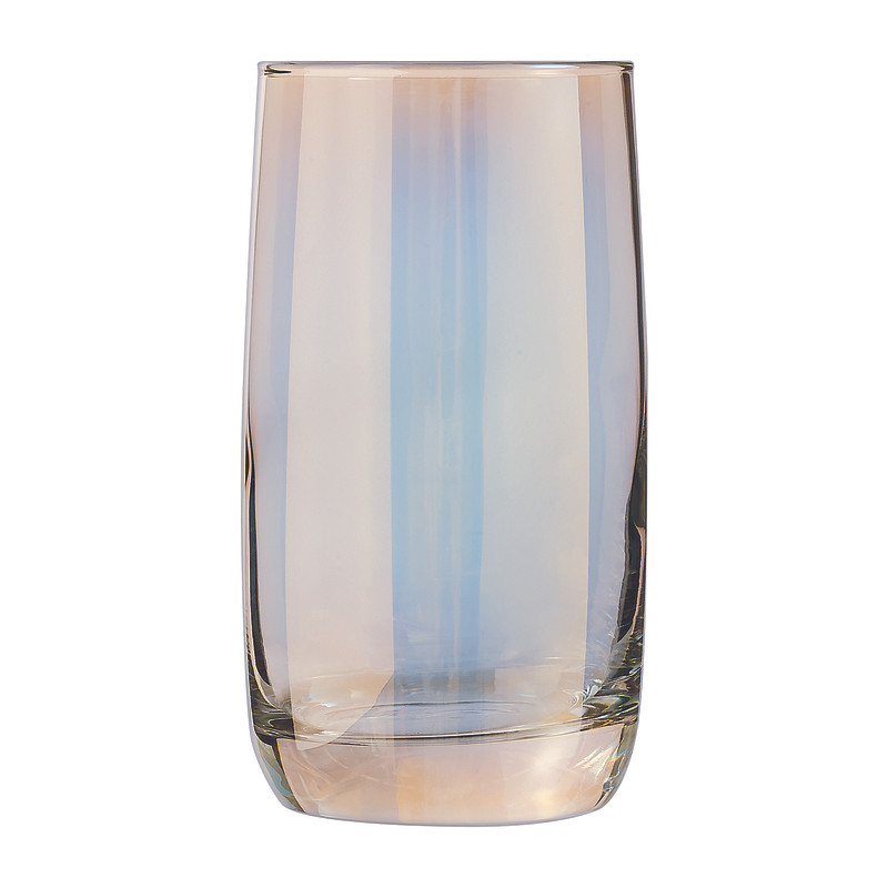 Waterglazen goud - 330 ml - set van 4