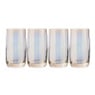 Waterglazen goud - 330 ml - set van 4