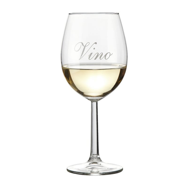 Wijnglas met tekst - 43 cl - set van 3