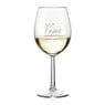 Wijnglas met tekst - 43 cl - set van 3