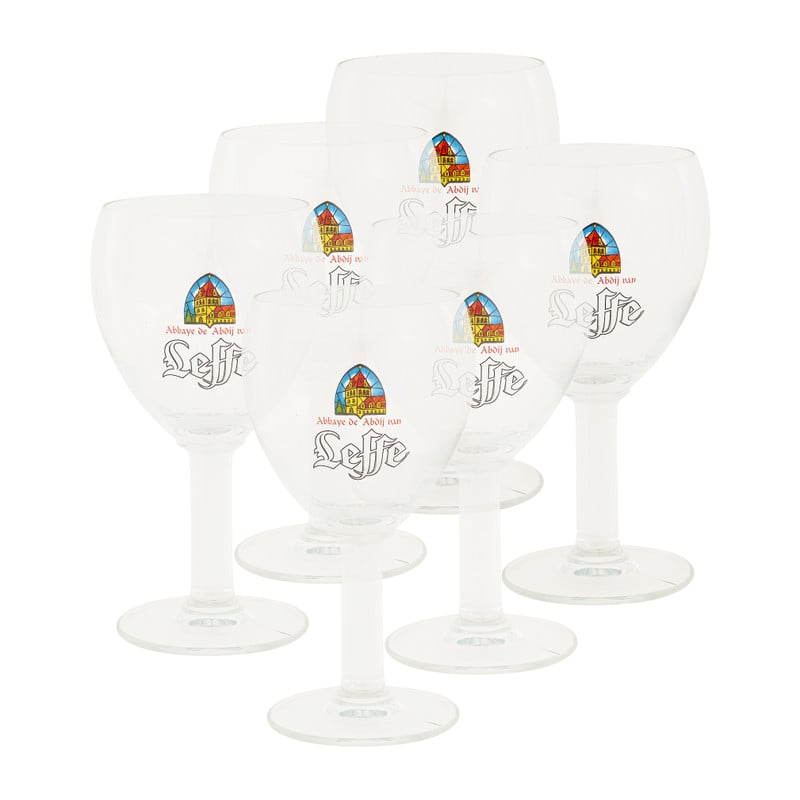 Bierglas leffe - set van 6