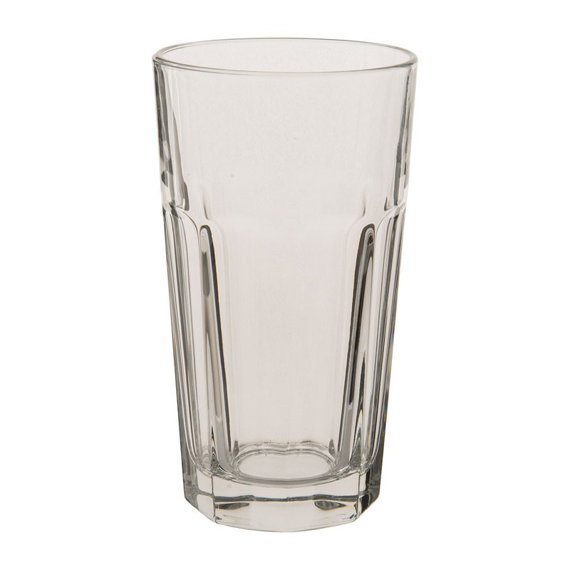 Glas met facetten - 340 ml